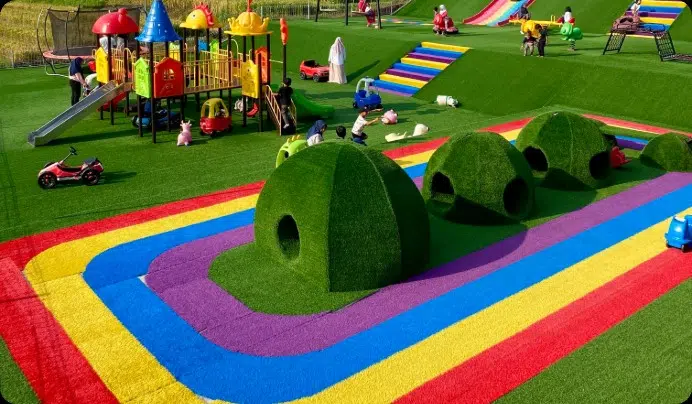 Playground and pet-safe turf